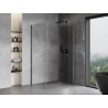 Mexen Mist-F folding shower cabin right 105 x 75 cm, transparent, gun gray brushed - 8A6T-105-075-66-00-P