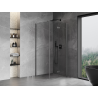 Mexen Mist-F folding shower enclosure right 80 x 80 cm, transparent, brushed gun gray - 8A6T-080-080-66-00-P