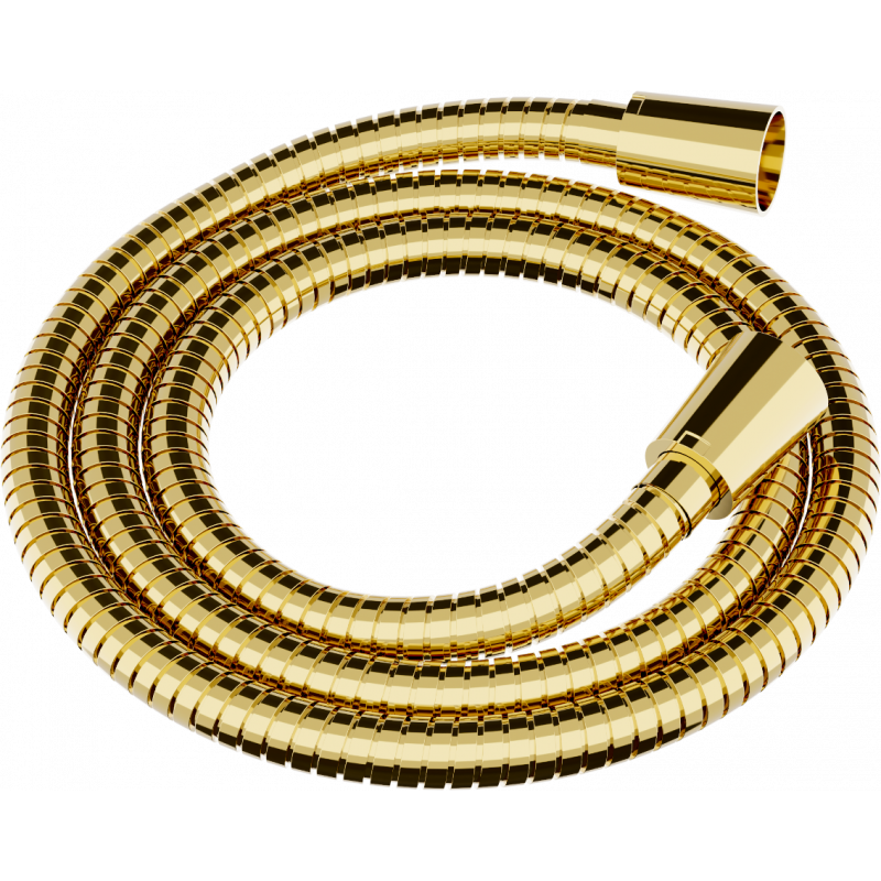 Mexen shower hose 125 cm, Gold - 79435-50