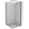 Mexen Mist-F foldable shower cabin right 120 x 120 cm, transparent, gun gray brushed - 8A6T-120-120-66-00-P