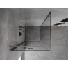 Mexen Mist-F folding shower cabin left 85 x 85 cm, transparent, gun metal - 8A6T-085-085-95-00-L