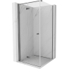 Mexen Mist-F folding shower cabin left 85 x 85 cm, transparent, gun metal - 8A6T-085-085-95-00-L
