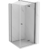 Mexen Mist-F folding shower cabin right 70 x 70 cm, transparent, gun metal - 8A6T-070-070-95-00-P