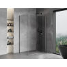 Mexen Mist-F folding shower enclosure right 85 x 70 cm, transparent, gun metal - 8A6T-085-070-95-00-P