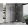 Mexen Mist-F folding shower cabin right 75 x 75 cm, transparent, gun metal - 8A6T-075-075-95-00-P