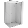 Mexen Mist-F folding shower cabin right 115 x 120 cm, transparent, gun metal - 8A6T-115-120-95-00-P