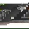 Mexen Carlos 1,5-compartment granite sink with a kitchen mixer tap Telma, Grey - 6518-71-670200-00