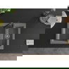 Mexen Carlos 1,5-compartment granite sink with a kitchen mixer tap Telma, Grey - 6518-71-670200-70