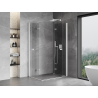 Mexen Mist-F Duo folding shower cabin right 70 x 80 cm, transparent, white - 8A6-070L-080P-20-00