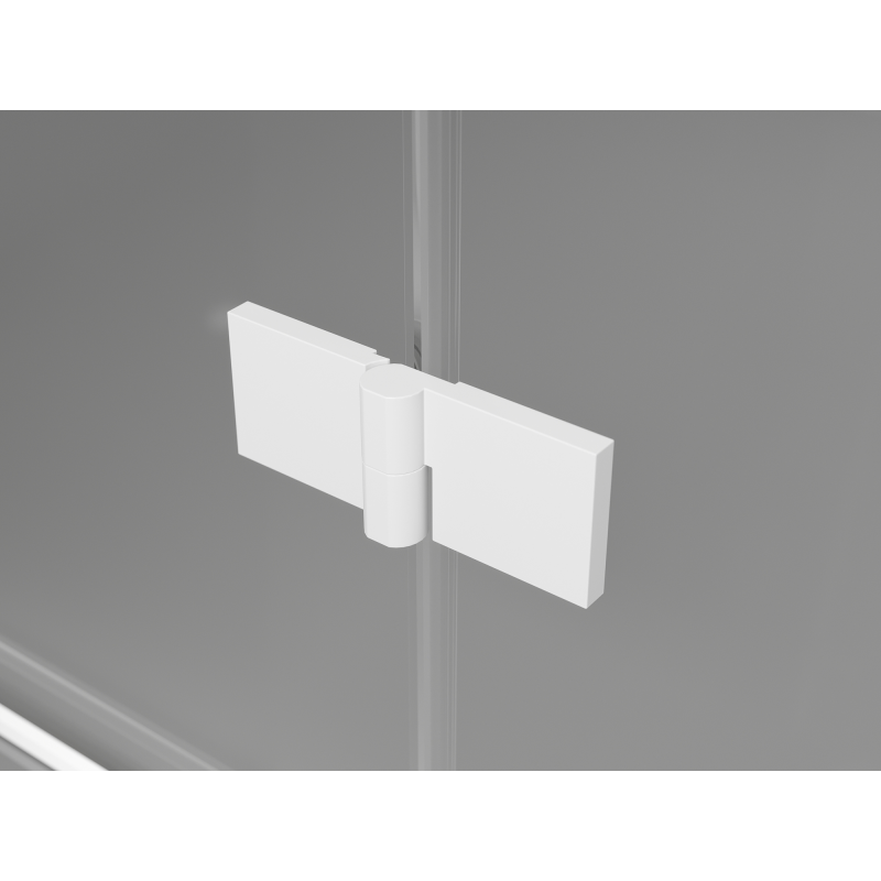 Mexen Mist-F Duo folding shower cabin left 110 x 90 cm, transparent, white - 8A6-110L-090P-20-00