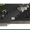 Mexen Carlos 1,5-compartment granite sink with a kitchen mixer tap Telma, Black/Gold metallic - 6518-75-670200-00