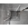 Mexen Mist-F Duo Foldable Shower Cabin 95 x 95 cm, Transparent, White - 8A6-095L-095P-20-00