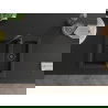 Mexen Carlos 1,5-compartment granite sink with a kitchen mixer tap Telma, Black/Gold metallic - 6518-75-670200-70-B