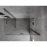 Mexen Mist-F Duo Foldable Shower Cabin Right 70 x 80 cm, Transparent, Gun Gray Brushed - 8A6-070L-080P-66-00