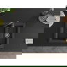 Mexen Carlos 1,5-compartment granite sink with a kitchen mixer tap Telma, spotted black - 6518-76-670200-76