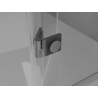 Mexen Mist-F Duo Folding Shower Cabin Right 105 x 120 cm, Transparent, Brushed Gun Gray - 8A6-105L-120P-66-00