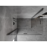 Mexen Mist-F Duo Folding Shower Cabin Left 75 x 70 cm, Transparent, Gun Metal - 8A6-075L-070P-95-00