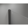 Mexen Mist-F Duo Foldable Shower Cabin Left 105 x 75 cm, Transparent, Gun Metal - 8A6-105L-075P-95-00