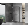 Mexen Mist-F Duo Folding Shower Cabin Left 85 x 80 cm, Transparent, Gun Metal - 8A6-085L-080P-95-00