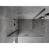 Mexen Mist-F Duo folding shower cabin left 110 x 100 cm, transparent, gun metal - 8A6-110L-100P-95-00