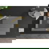 Mexen Cesar 1-compartment granite sink with a drip tray and kitchen mixer tap Duero, Grey - 6514-71-671600-50