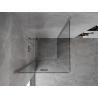 Mexen Mist-F Folding Shower Cabin Duo 115 x 115 cm, Transparent, Brushed Nickel - 8A6-115L-115P-97-00