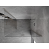 Mexen Mist-F Duo Folding Shower Enclosure Right 85 x 120 cm, Transparent, Brushed Nickel - 8A6-085L-120P-97-00