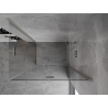Mexen Mist-F Duo Folding Shower Cabin Right 95 x 120 cm, Transparent, Brushed Nickel - 8A6-095L-120P-97-00
