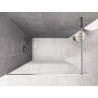 Mexen Kioto Walk-in Shower Screen 100 x 200 cm, White Ombre 8 mm, Chrome - 800-100-101-01-86
