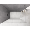 Mexen Kioto Walk-in Shower Wall 120 x 200 cm, White Ombre 8 mm, Chrome - 800-120-101-01-86
