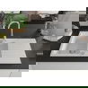 Mexen Matias 1.5-compartment granite sink with a drip tray and kitchen mixer tap Telma, White - 6502-20-670200-00