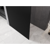 Mexen Kioto Walk-in Shower Wall 140 x 200 cm, Black Ombre 8 mm, Black - 800-140-101-70-76