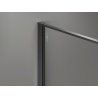 Mexen Kioto walk-in shower screen 110 x 200 cm, graphite crackle 12 mm, gun metal - 800-110-101-95-44-X