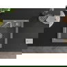 Mexen Vito 1-compartment granite sink with kitchen mixer tap Telma, Grey - 6503-71-670200-71