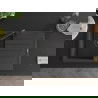 Mexen Bruno 1-compartment granite sink with a drip tray and kitchen mixer tap Duero, spotted black - 6513-76-671600-70-B
