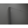 Mexen Kioto Walk-in Shower Wall 80 x 200 cm, Bronze 8 mm, Brushed Gun Gray - 800-080-101-66-32