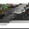 Mexen Vito 1-compartment granite sink with kitchen mixer tap Telma, Spotted black - 6503-76-670200-00