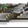 Mexen Mario 2-compartment granite sink with a kitchen mixer tap Telma, Beige - 6504-69-670200-69