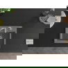 Mexen Milo 1-compartment granite sink with kitchen mixer tap Telma, Grey - 6505-71-670200-71