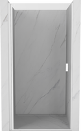 Mexen Mist-B swing shower door 85 cm, transparent, white - 8A2-085-000-20-00