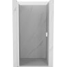 Mexen Mist-B shower door hinged 95 cm, transparent, white - 8A2-095-000-20-00