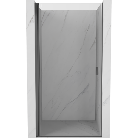 Mexen Mist-B swing shower doors 90 cm, transparent, gun metal - 8A2-090-000-95-00
