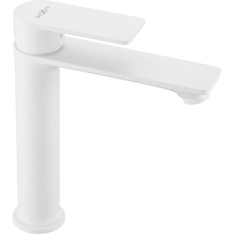 Mexen Royo tall white bathroom faucet - 72210-20