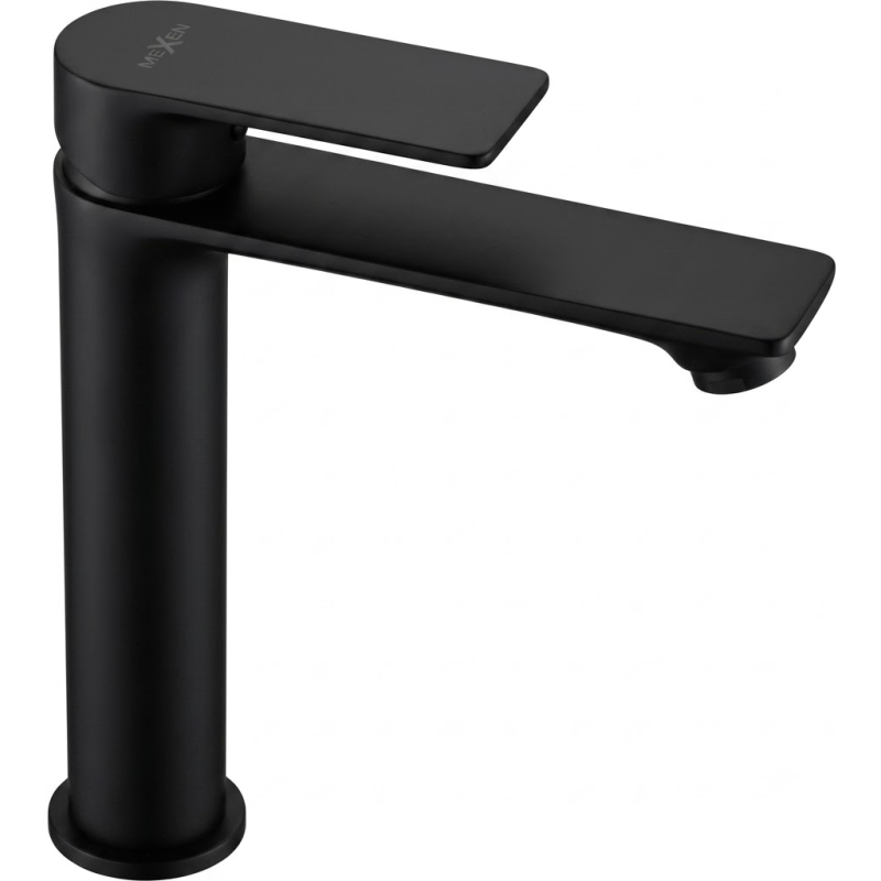Mexen Royo high bathroom faucet, black - 72210-70