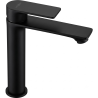 Mexen Royo high bathroom faucet, black - 72210-70