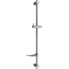 Mexen DF shower rod with soap dish 80 cm, graphite - 79382-66