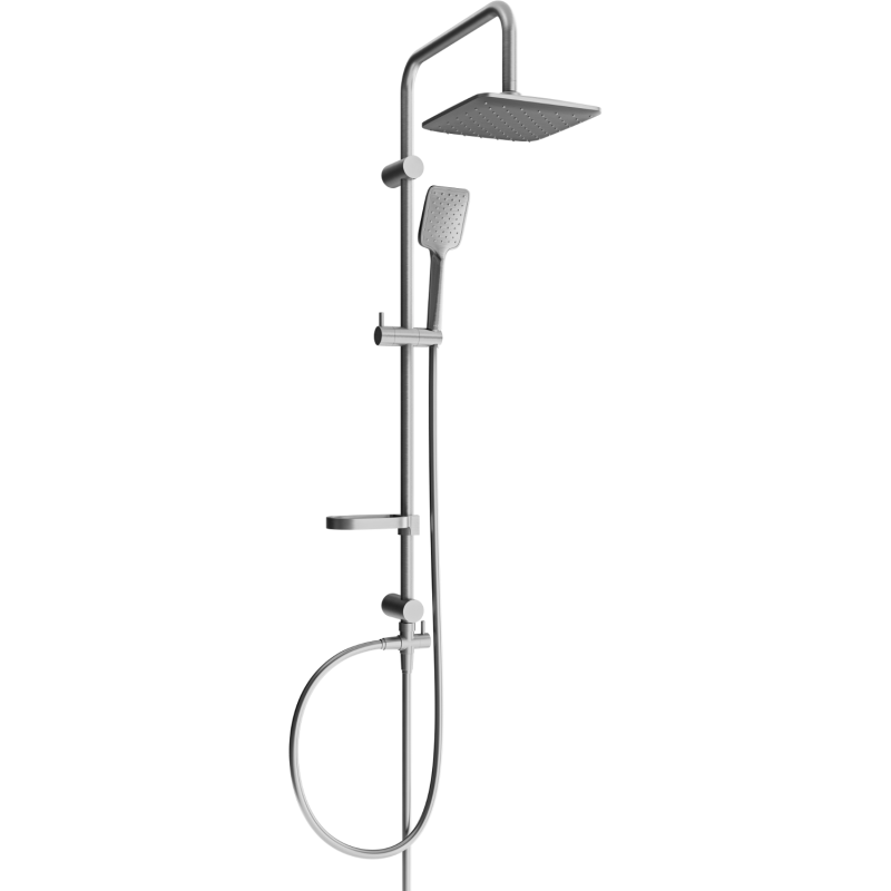 Mexen X62 shower column, graphite - 798626291-66