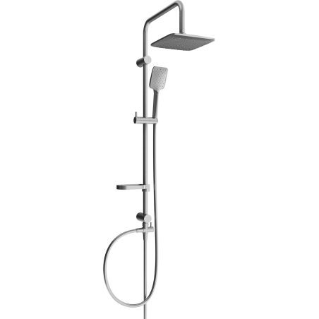 Mexen X62 shower column, graphite - 798626291-66