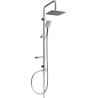 Mexen X62 shower column, brushed gun gray - 798626291-66
