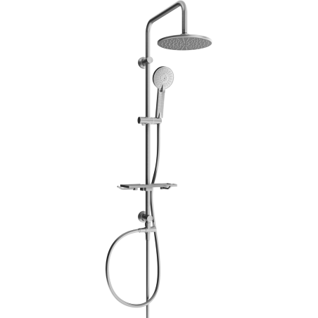 Mexen T40 shower column, graphite - 798404093-66